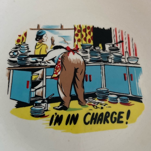 I’M IN CHARGE Vintage Prince William Plate Made in England collectible plate MCM - Picture 2 of 12